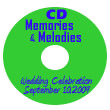 Memories and Melodies CD Wedding Gift
